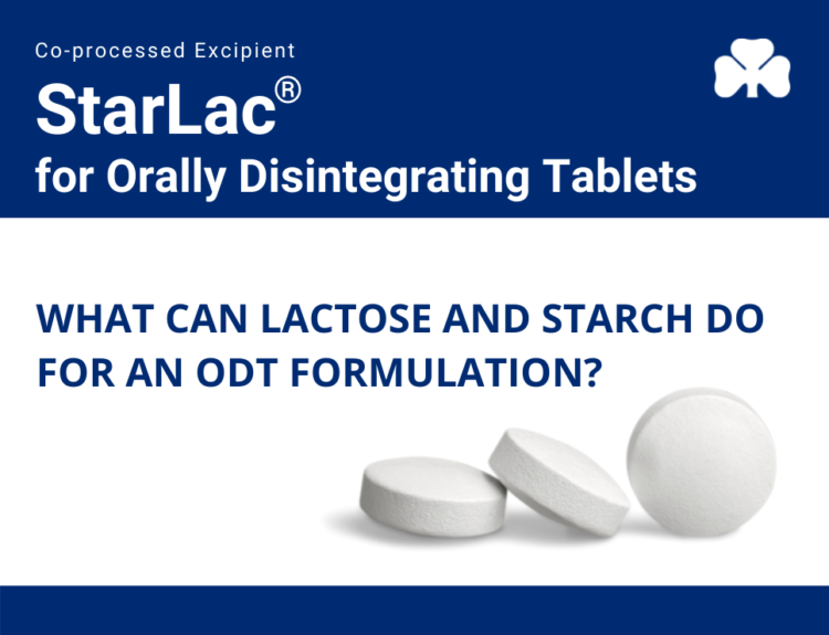 StarLac_Orally Disintegrating Tablets