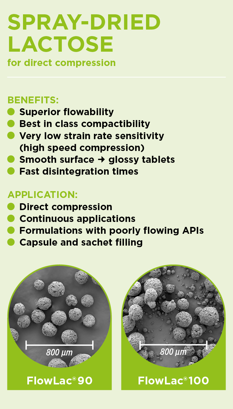 Spray-Dried Lactose - Benefits and Applications