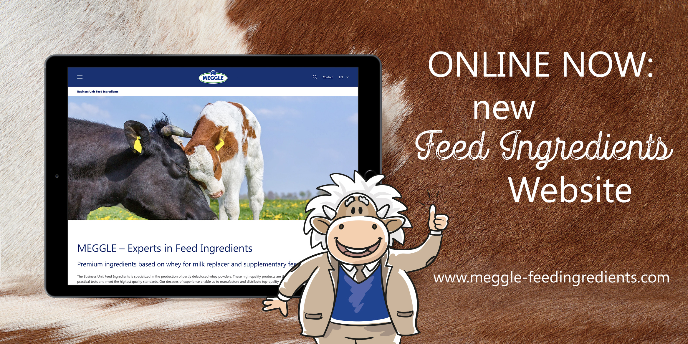 MEGGLE Feed Ingredients_Website_Relaunch